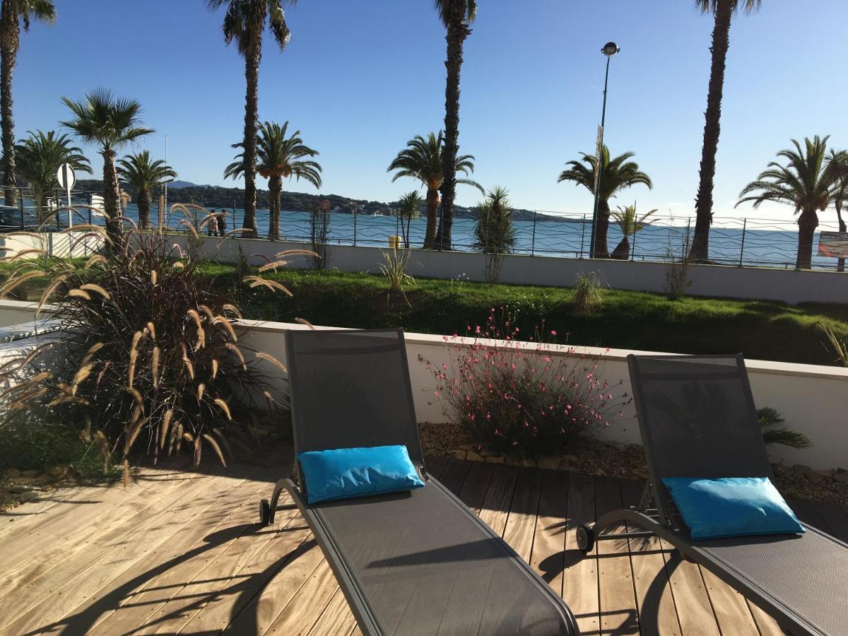 O Fil De L'Eau Bandol - App A05 - T3 Avec Jardin Et Terrasse Apartment Bagian luar foto