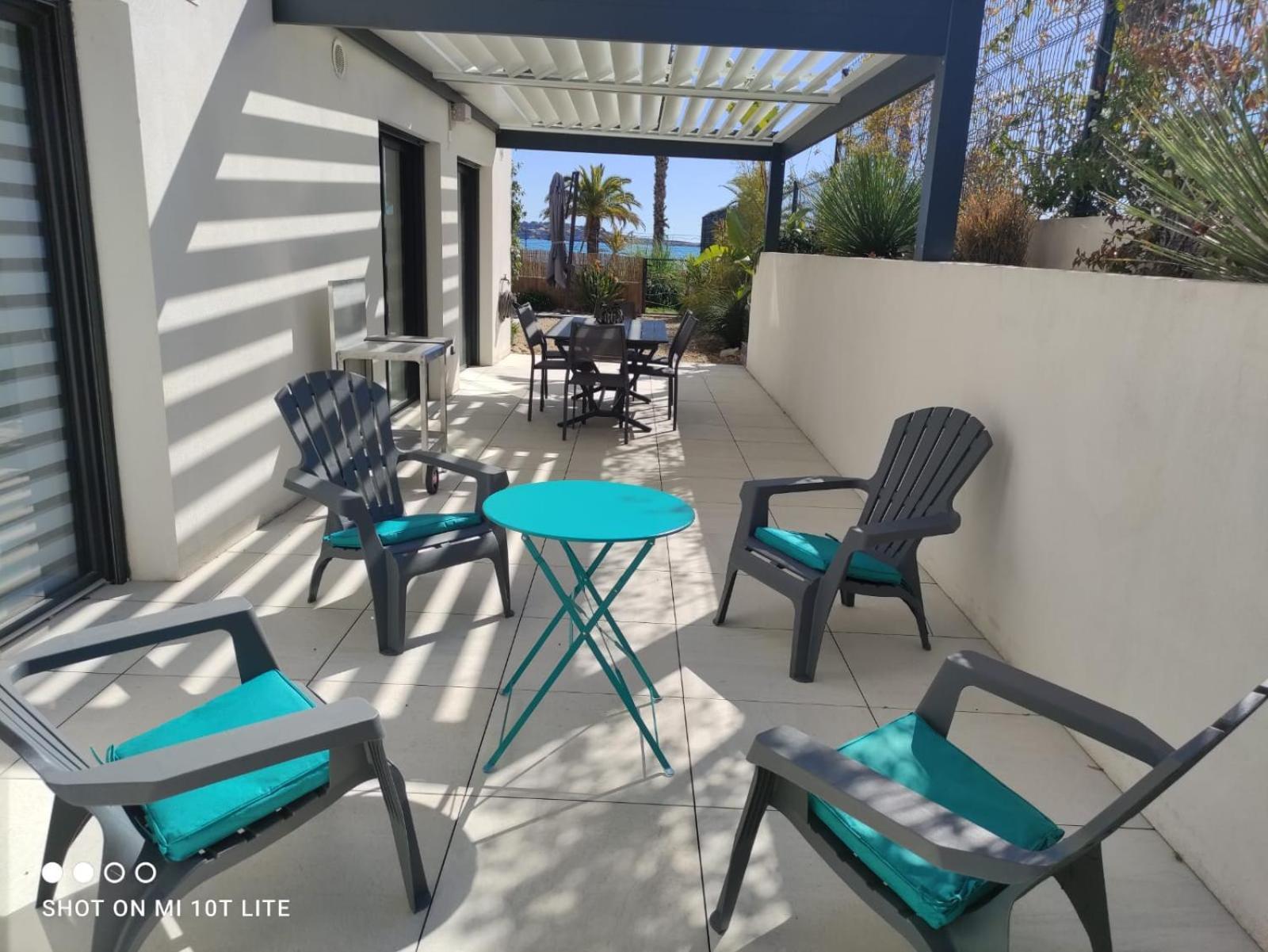 O Fil De L'Eau Bandol - App A05 - T3 Avec Jardin Et Terrasse Apartment Bagian luar foto